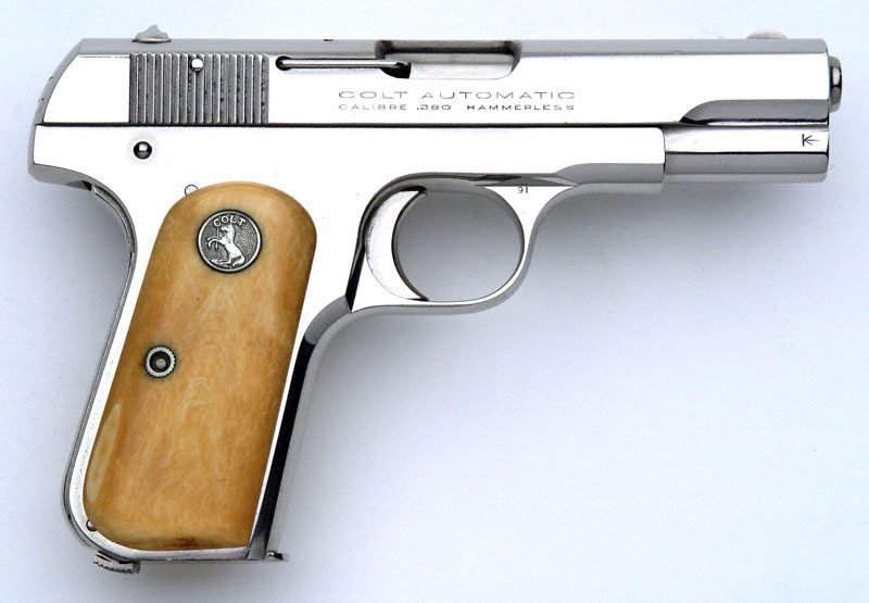 Colt Model 1908 Pocket Hammerless .380 ACP serial number 93754